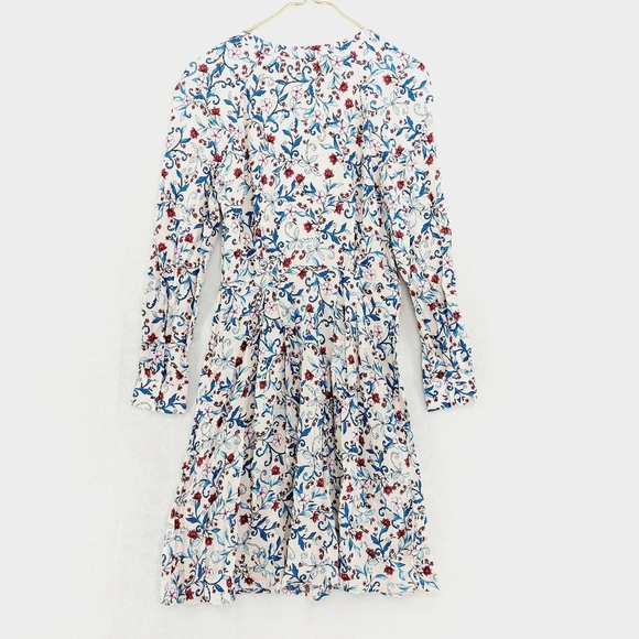 Oodji Collection Women's Belted Viscose In Flowing Fabric Dress P6204 - Picture 5 of 8